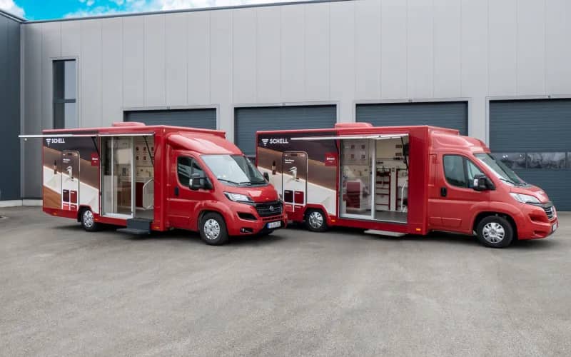 Schell, Die mobile Roadshow